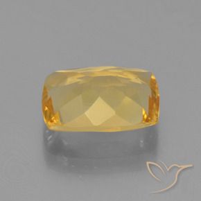 2.43克拉天然黄水晶，软垫，VVS-VS