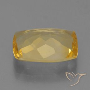 4.46克拉天然黄水晶，软垫，VVS-VS
