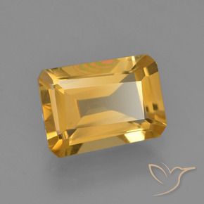 2.24克拉天然黄水晶，八边形，VVS-VS
