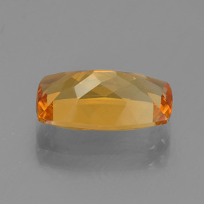 2.64克拉天然黄金色黄水晶，垫形剪裁，11.9×7.2毫米，VVS-VS