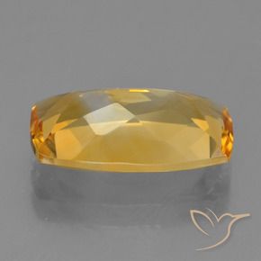 3.76克拉天然黄水晶，软垫，VVS-VS