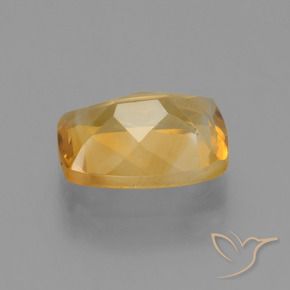 2.77克拉天然黄水晶，软垫，VS