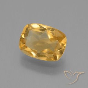 1.94克拉天然黄水晶，软垫，VS-SI