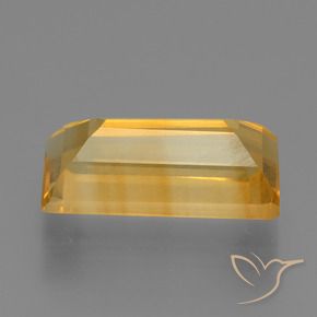 2.50克拉天然黄水晶，狭长方形，VS
