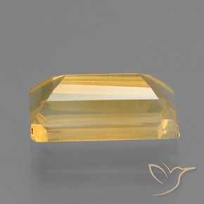 1.78克拉天然黄水晶，狭长方形，VS