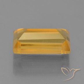 1.79克拉天然黄水晶，狭长方形，VS
