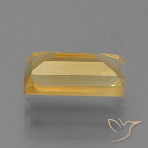 1.69克拉天然黄水晶，狭长方形，VVS-VS