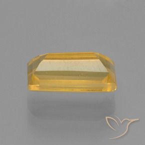 1.76克拉天然黄水晶，狭长方形，VS