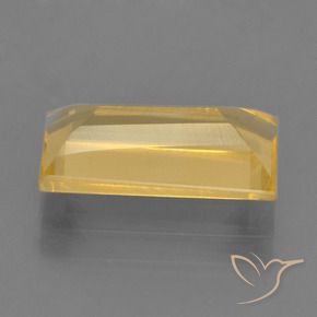 2.50克拉天然黄水晶，狭长方形，VS