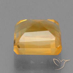 2.56克拉天然黄水晶，八边形，VS