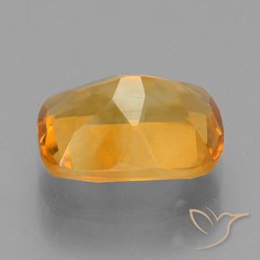 2.25克拉天然黄水晶，软垫，VS