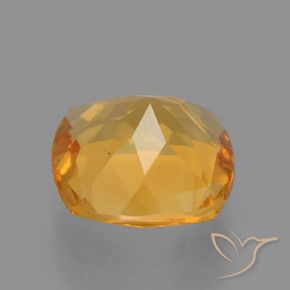 1.75克拉天然黄水晶，软垫，VS