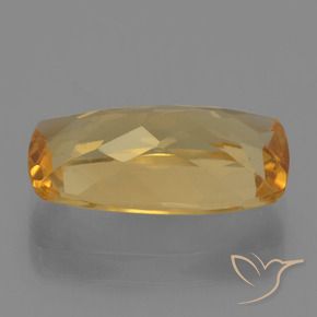 3.27克拉天然黄水晶，软垫，VVS-VS