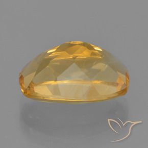 3.32克拉天然黄水晶，软垫，VVS-VS