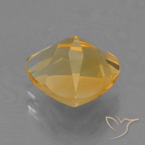 2.23克拉天然黄水晶，胖三角形，VS