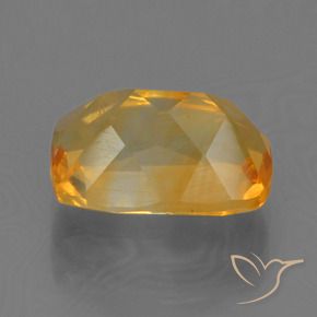 2.27克拉天然黄水晶，软垫，VS