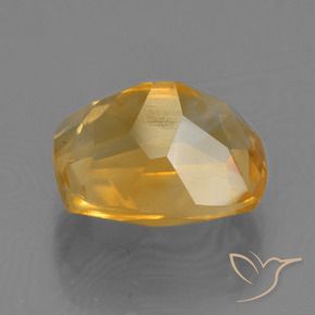 2.81克拉天然黄水晶，软垫，VS