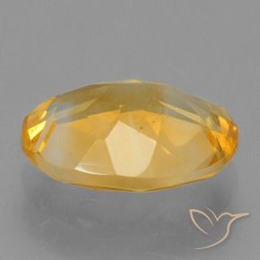 1.81克拉天然黄水晶，椭圆形，VS