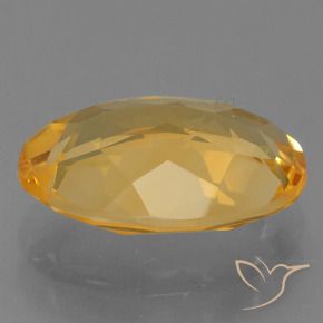2.49克拉天然黄水晶，椭圆形，VVS-VS