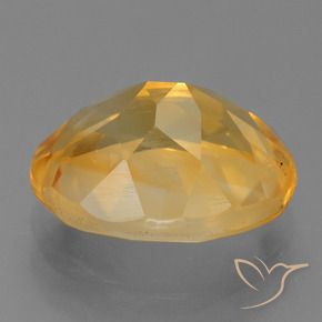 2.78克拉天然黄水晶，椭圆形，VS