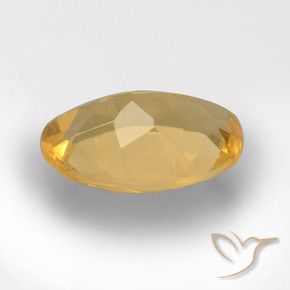 2.41克拉天然黄水晶，椭圆形，VVS-VS