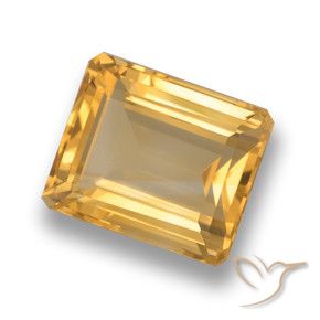 4.89克拉天然黄水晶，八边形，VVS-VS