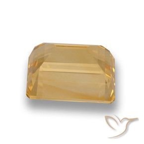 4.89克拉天然黄水晶，八边形，VVS-VS