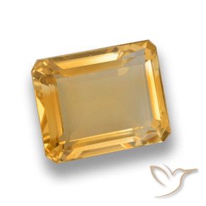 4.82克拉天然黄水晶，八边形，VVS-VS