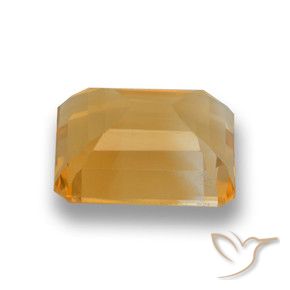 4.82克拉天然黄水晶，八边形，VVS-VS