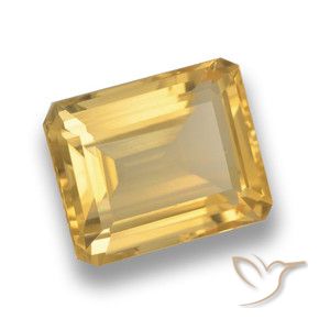 4.46克拉天然黄水晶，八边形，VVS-VS