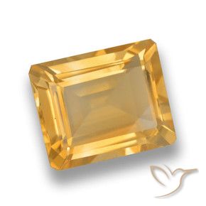 4.21克拉天然黄水晶，八边形，VVS-VS