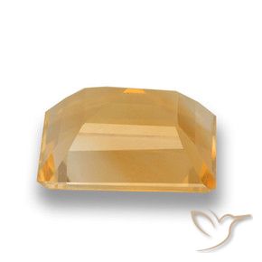 4.21克拉天然黄水晶，八边形，VVS-VS