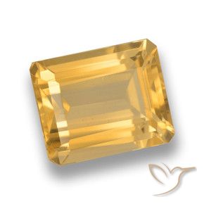 4.31克拉天然黄水晶，八边形，VVS-VS