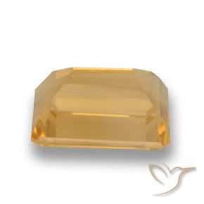 4.31克拉天然黄水晶，八边形，VVS-VS