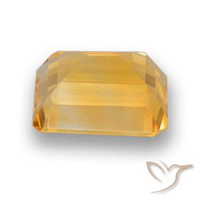 4.53克拉天然黄水晶，八边形，VVS-VS