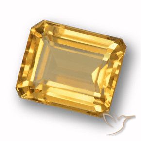 4.64克拉天然黄水晶，八边形，VVS-VS