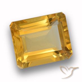 4.49克拉天然黄水晶，八边形，VVS-VS