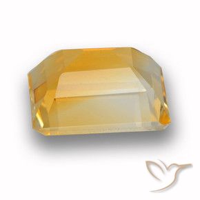 4.49克拉天然黄水晶，八边形，VVS-VS