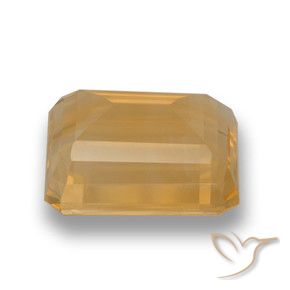 4.27克拉天然黄水晶，八边形，VVS-VS