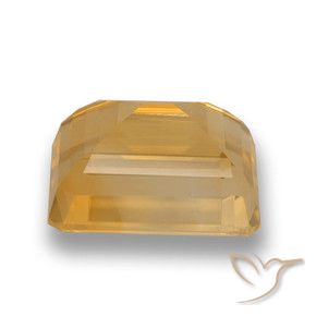4.45克拉天然黄水晶，八边形，VVS-VS