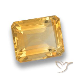 4.39克拉天然黄水晶，八边形，VVS-VS
