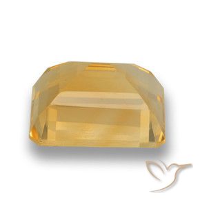 4.39克拉天然黄水晶，八边形，VVS-VS