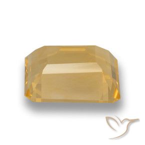 4.05克拉天然黄水晶，八边形，VVS-VS