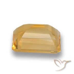 3.80克拉天然黄水晶，八边形，VVS-VS