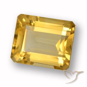 4.47克拉天然黄水晶，八边形，VVS-VS
