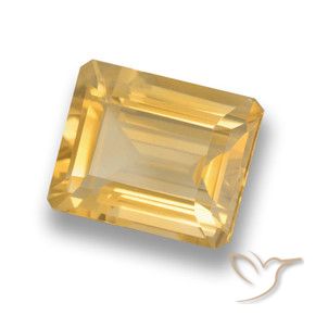 4.20克拉天然黄水晶，八边形，VVS