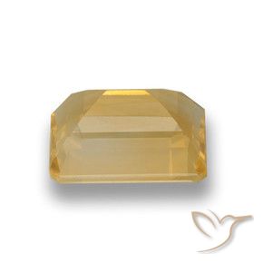 4.20克拉天然黄水晶，八边形，VVS