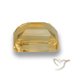 5.21克拉天然黄水晶，八边形，VVS-VS