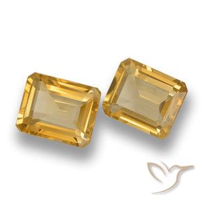 7.24克拉天然黄水晶，八边形，VVS-VS
