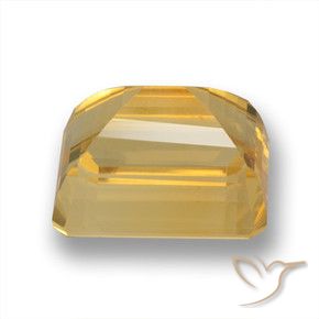7.28克拉天然黄水晶，八边形，VVS-VS